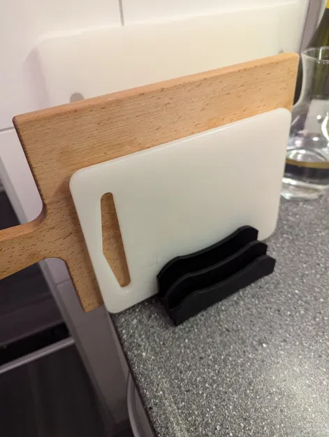 Giá Đựng Thớt In 3D Đa Năng Cho Bếp Gọn Gàng - Image 1