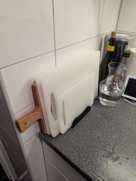 Giá Đựng Thớt In 3D Đa Năng Cho Bếp Gọn Gàng - Image 4