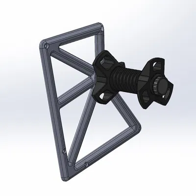 Bộ giữ cuộn filament gắn hông cho K1 Max (K1 Max Side Spool Holder)