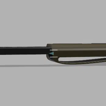 Dao Găm Tự In 3D Độc Đáo Kèm Vỏ Bao