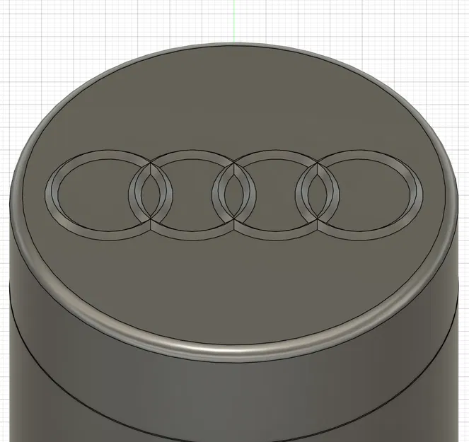 Hộp Đựng Logo Audi 3D - Tiện Lợi, Phong Cách, In Theo Yêu Cầu - Image 2