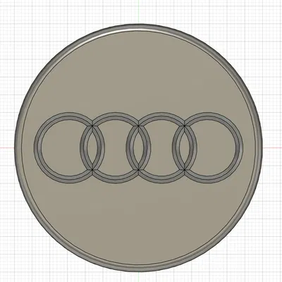 Hộp Đựng Logo Audi 3D - Tiện Lợi, Phong Cách, In Theo Yêu Cầu