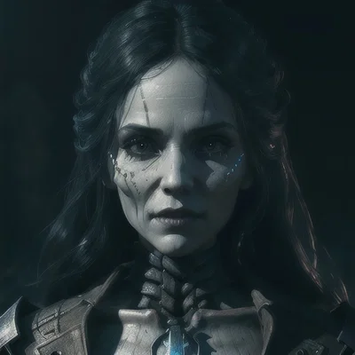 Tượng bán thân Necromancer (Necromancer Bust)