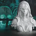 Tượng Necromancer - Mô hình 3D chi tiết, độc đáo - Thumbnail 1