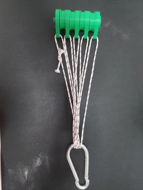 Hệ ròng rọc tỉ lệ 8:1 (chạy thật, hoạt động được!!) - Image 4