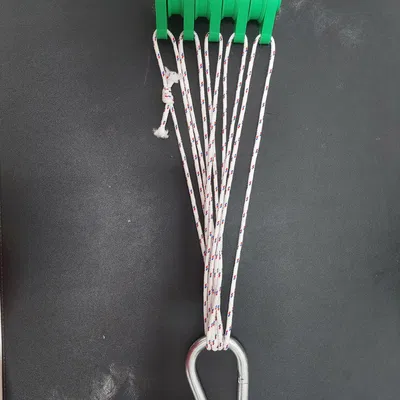 Hệ ròng rọc tỉ lệ 8:1 (chạy thật, hoạt động được!!)