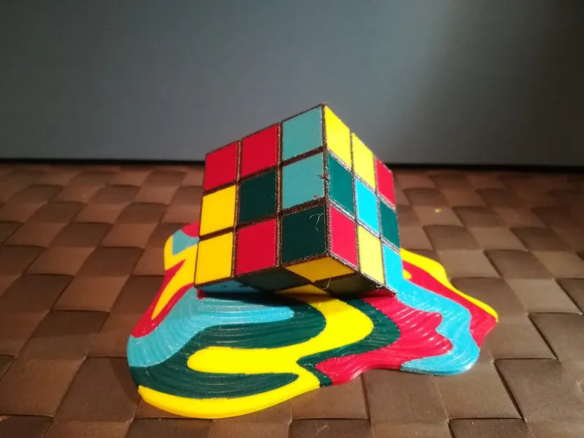 Khối Rubik Tan Chảy (đa vật liệu) - Image 2