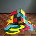 Khối Rubik Tan Chảy (đa vật liệu) - Thumbnail 2