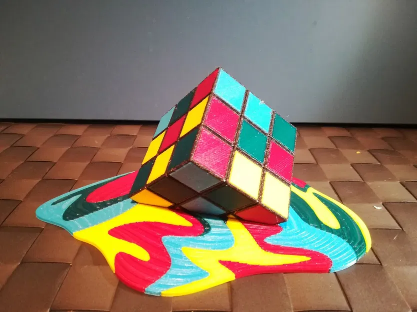 Khối Rubik Tan Chảy (đa vật liệu) - Image 3