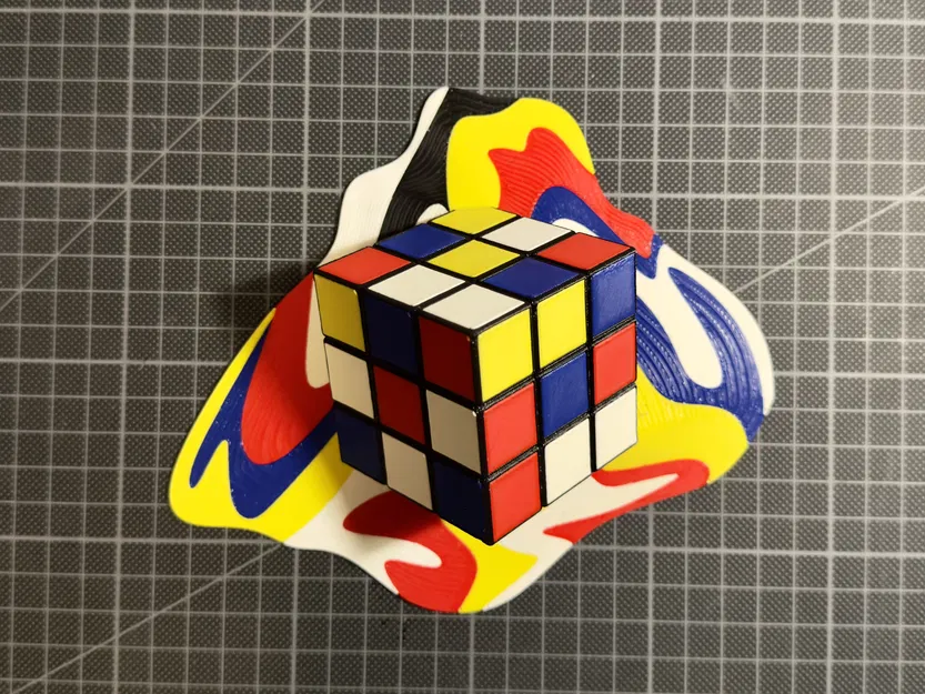 Rubik’s Cube Tan Chảy / MMU3 - Image 2