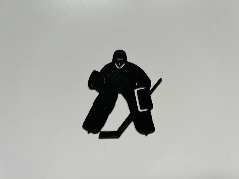 Tranh Treo Tường Khúc Côn Cầu 3D - Hình Thủ Môn Ấn Tượng - Image 1