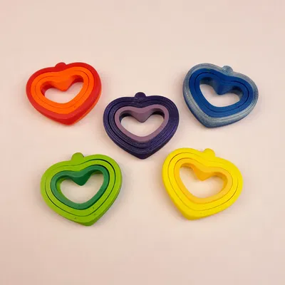 Trái tim xoay (Revolving heart) - dây chuyền