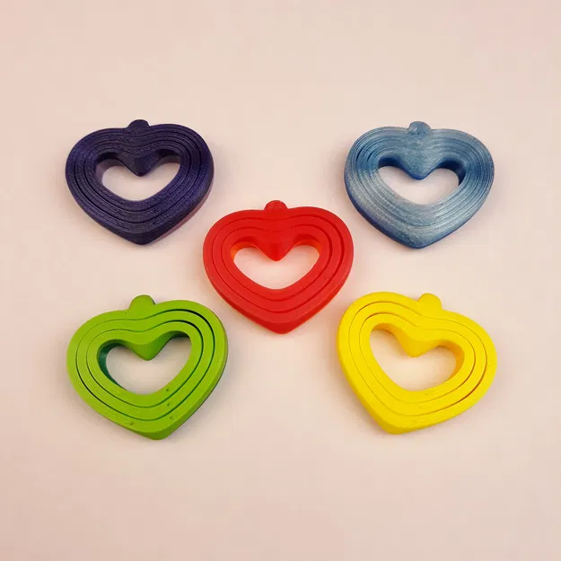 Trái tim xoay (Revolving heart) - dây chuyền - Image 5