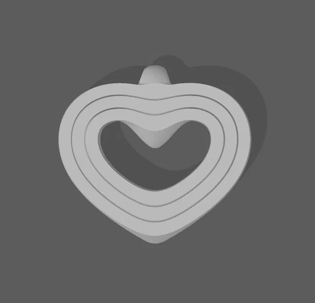 Trái tim xoay (Revolving heart) - dây chuyền - Image 9