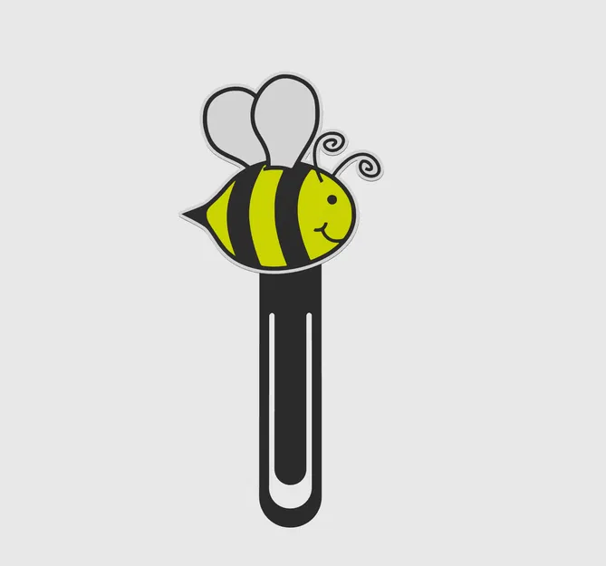 Kẹp Sách Ong Chúa Dễ Thương - Dấu Ấn Kawaii Cho Trang Sách - Image 2