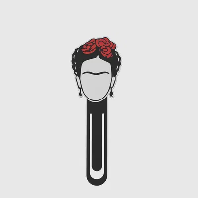 Kẹp Sách Frida Kahlo - Đánh Dấu Trang Sách Đầy Nghệ Thuật