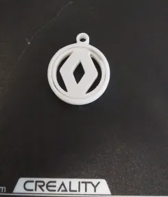 Móc Khóa Logo Renault Xoay Độc Đáo - Phiên Bản 1992-2021 - Image 3