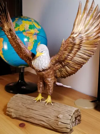 Eagle – Mẫu STL đại bàng trang trí để in 3D - Image 1