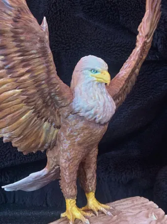 Eagle – Mẫu STL đại bàng trang trí để in 3D - Image 3