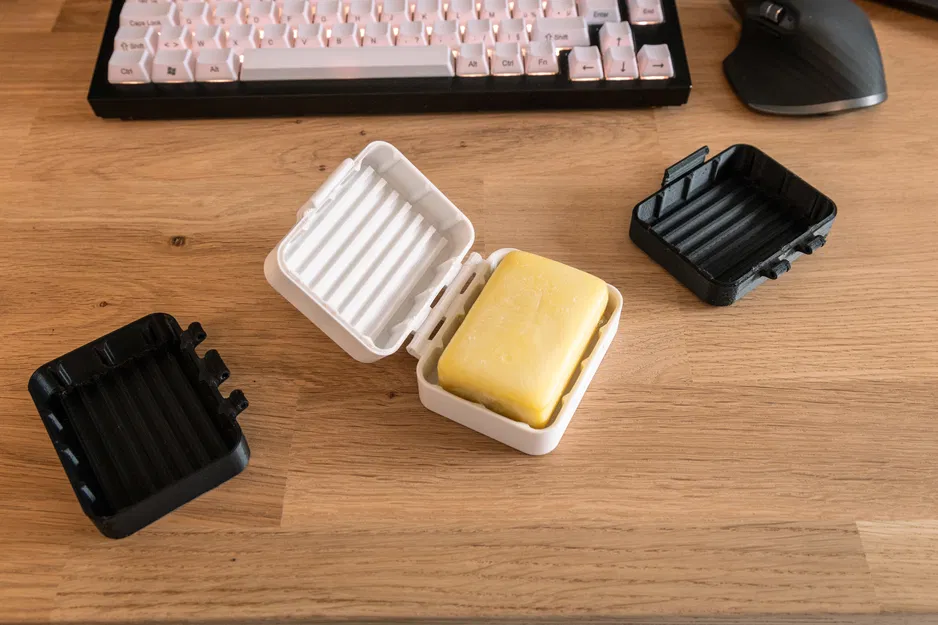 Hộp Đựng Xà Phòng Du Lịch Parametric (Có Bản Lề) - Image 1