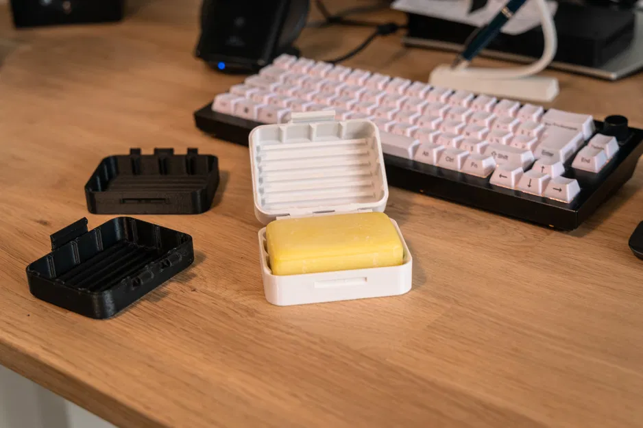 Hộp Đựng Xà Phòng Du Lịch Parametric (Có Bản Lề) - Image 3