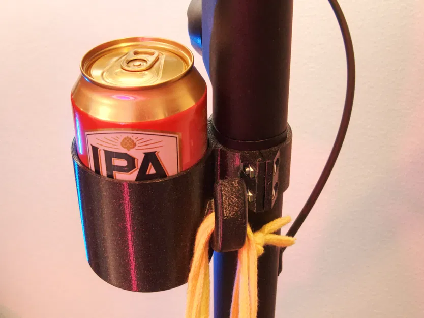 Giá đỡ lon kiêm móc treo đồ cho Ninebot MAX G30 D - Image 1