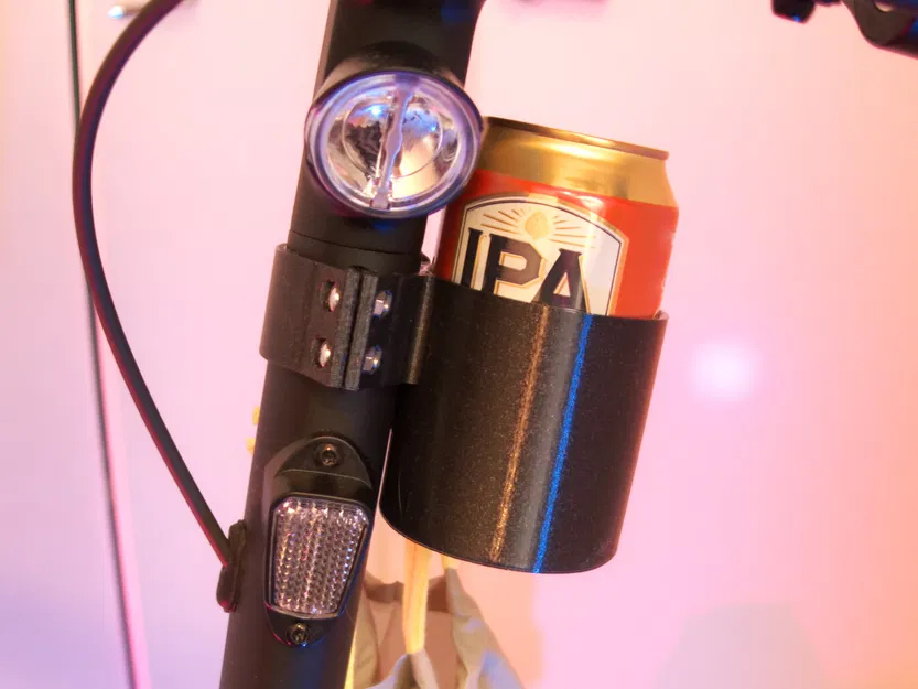 Giá đỡ lon kiêm móc treo đồ cho Ninebot MAX G30 D - Image 2