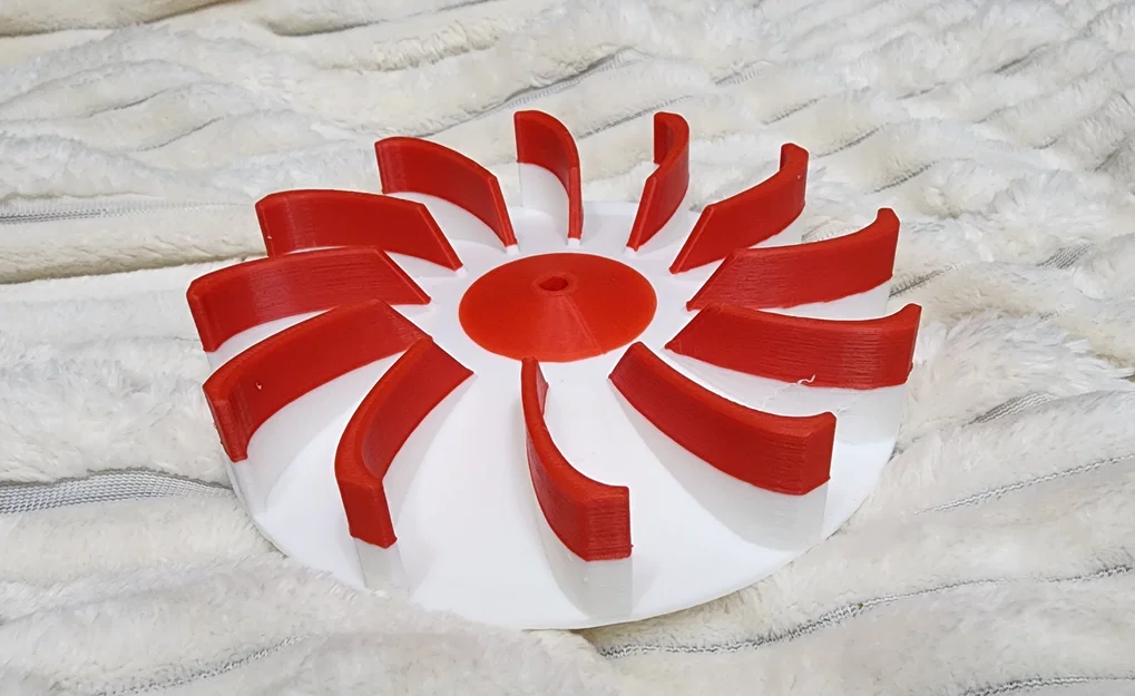 Cánh quạt (Impeller) nâng cấp cho quạt hút thông gió phòng tắm - Image 1