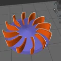 Cánh quạt (Impeller) nâng cấp cho quạt hút thông gió phòng tắm - Thumbnail 2