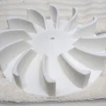 Cánh quạt (Impeller) nâng cấp cho quạt hút thông gió phòng tắm - Thumbnail 4