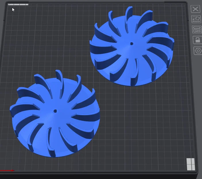 Cánh quạt (Impeller) nâng cấp cho quạt hút thông gió phòng tắm - Image 6
