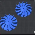 Cánh quạt (Impeller) nâng cấp cho quạt hút thông gió phòng tắm - Thumbnail 6