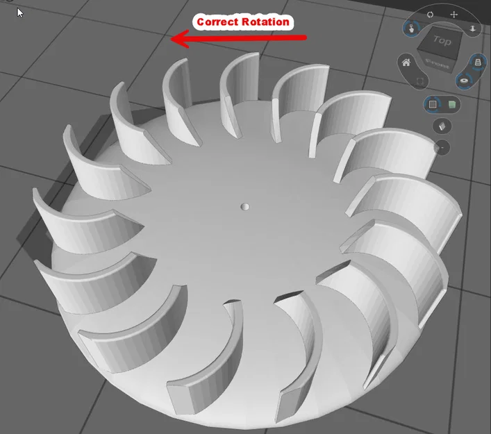 Cánh quạt (Impeller) nâng cấp cho quạt hút thông gió phòng tắm - Image 9