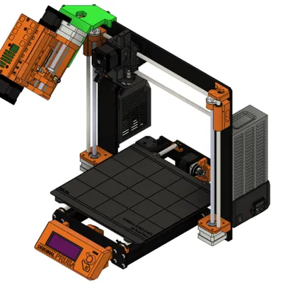 Ngàm gắn trước MMU2/MMU3 cho Prusa i3 MK3/MK3s