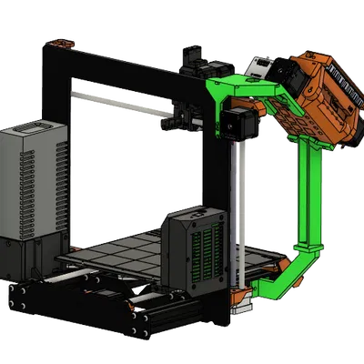 Ngàm gắn trước MMU2/MMU3 cho Prusa i3 MK3/MK3s