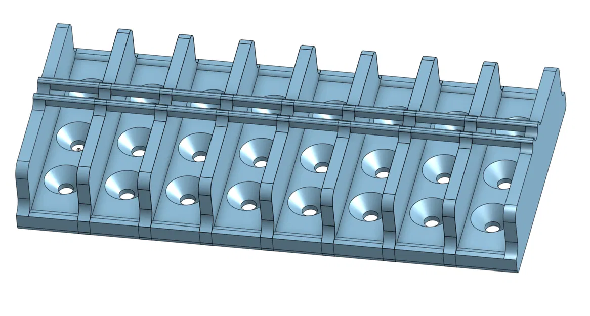 Kẹp Đấu Dây WAGO 221-2411 3D Có Lỗ Bắt Vít - Image 5