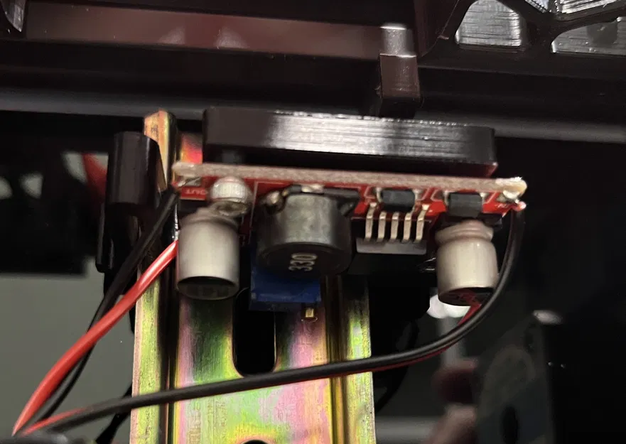 Ngàm gắn DIN Rail cho Buck Converter (LM2596) - Image 3