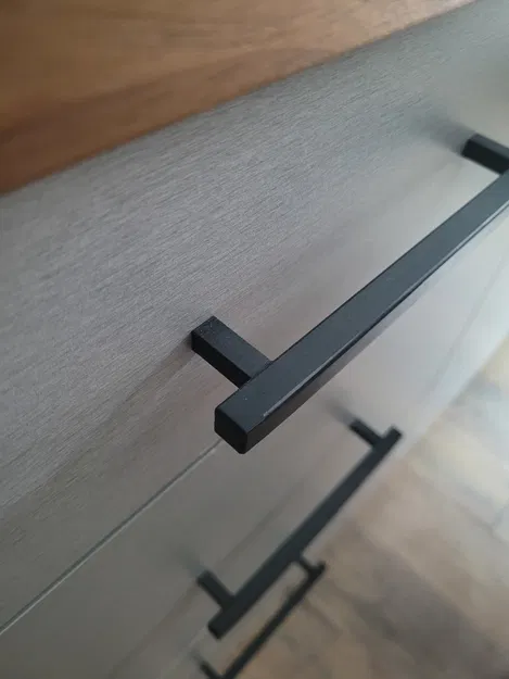 Tay nắm ngăn kéo dạng thanh vuông 8" - Image 2