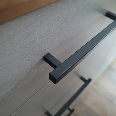 Tay nắm ngăn kéo dạng thanh vuông 8"