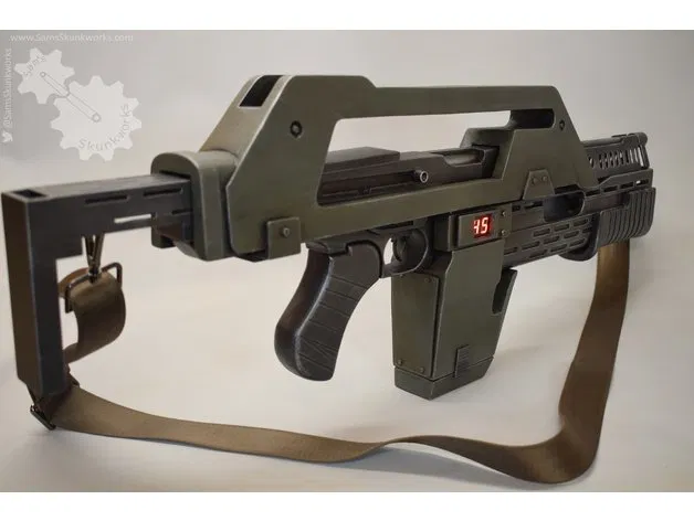 M41A Aliens Pulse Rifle tỉ lệ 1:1 - Image 1