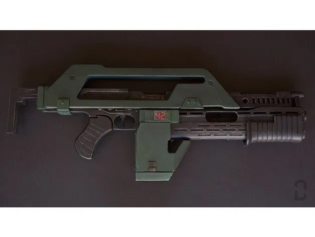 M41A Aliens Pulse Rifle tỉ lệ 1:1 - Image 24