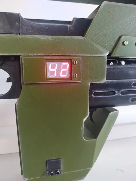 M41A Aliens Pulse Rifle 1:1 REMIX (thêm màn hình LED) - Image 1