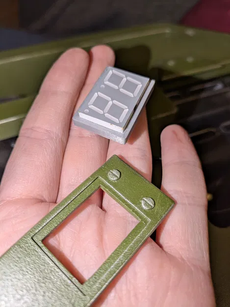 M41A Aliens Pulse Rifle 1:1 REMIX (thêm màn hình LED) - Image 8