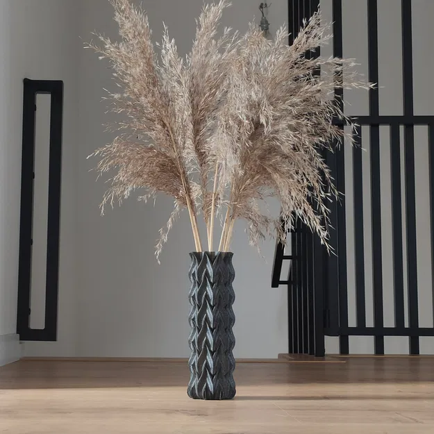 Bình Hoa 3D "Ngọn Lửa" - Trang trí nhà cửa độc đáo - Image 2