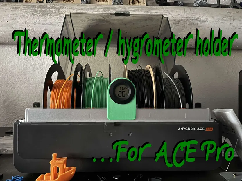 Giá đỡ Thermometer/Hygrometer cho ACE pro (41.5mm) - Image 1