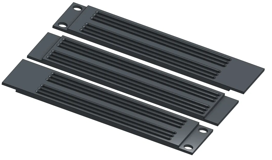 Tấm che Rack 19 inch 1U dạng slotted (Blank Panel Cover) - Image 1