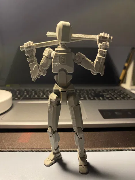 Gậy Escrima 3D Cho Mô Hình Dummy 13 - Image 3