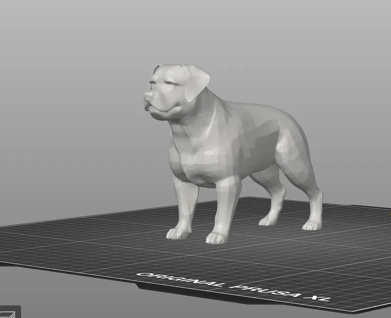 Mô Hình Chó Rottweiler 3D - Trang Trí Độc Đáo Cho Người Yêu Chó - Image 1