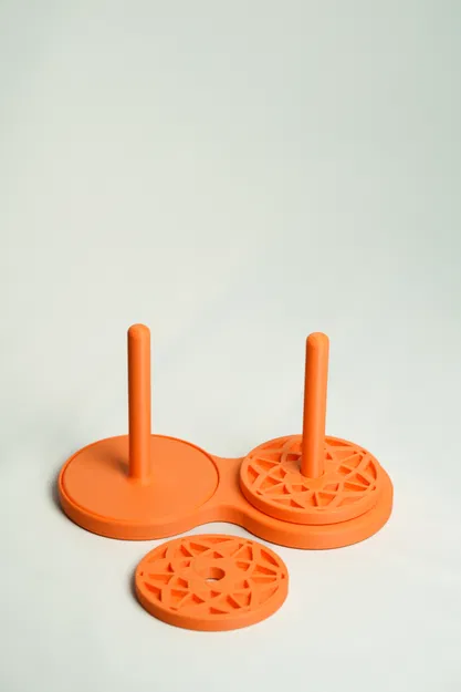 Kẹp Giữ Len Đôi Họa Tiết Mandala - Image 3