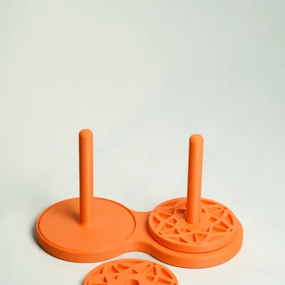 Kẹp Giữ Len Đôi Họa Tiết Mandala